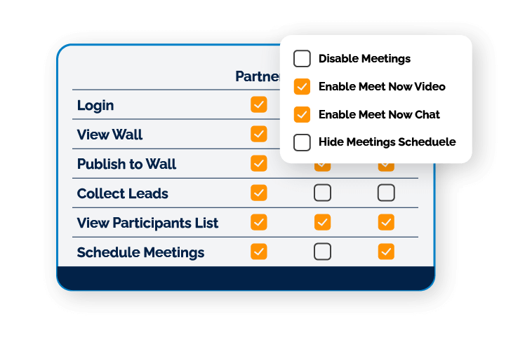 Customized networking controls