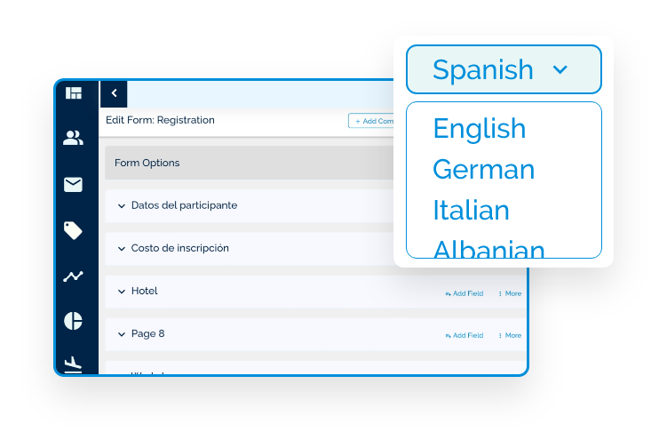 International registration forms